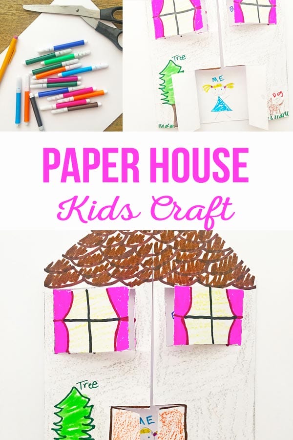 Paper House Kids Craft