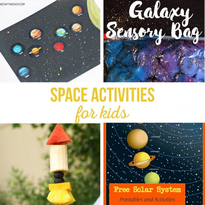 Space Activities for Kids - The Crafting Chicks