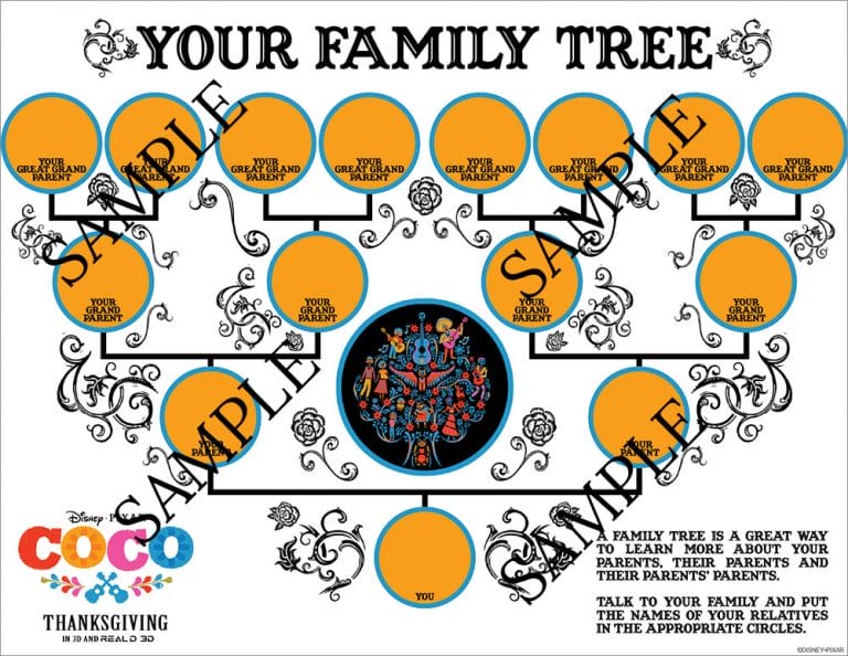 My Family Tree Crafts | Printable crafts and activities to help kids learn about their family tree. A fun way to get kids excited about genealogy!  #familytree #kidscrafts #printables #genealogy