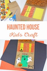 Paper Bag Haunted House Craft - The Crafting Chicks