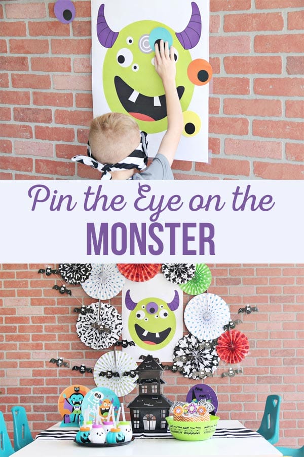 Pin the Eye on The Monster - The Crafting Chicks