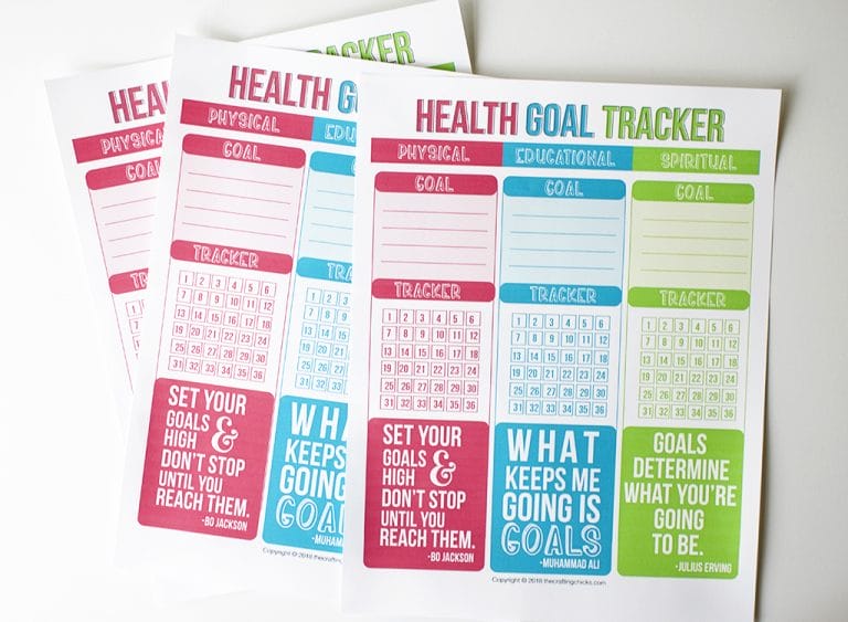 Healthy Kids Goal Tracker