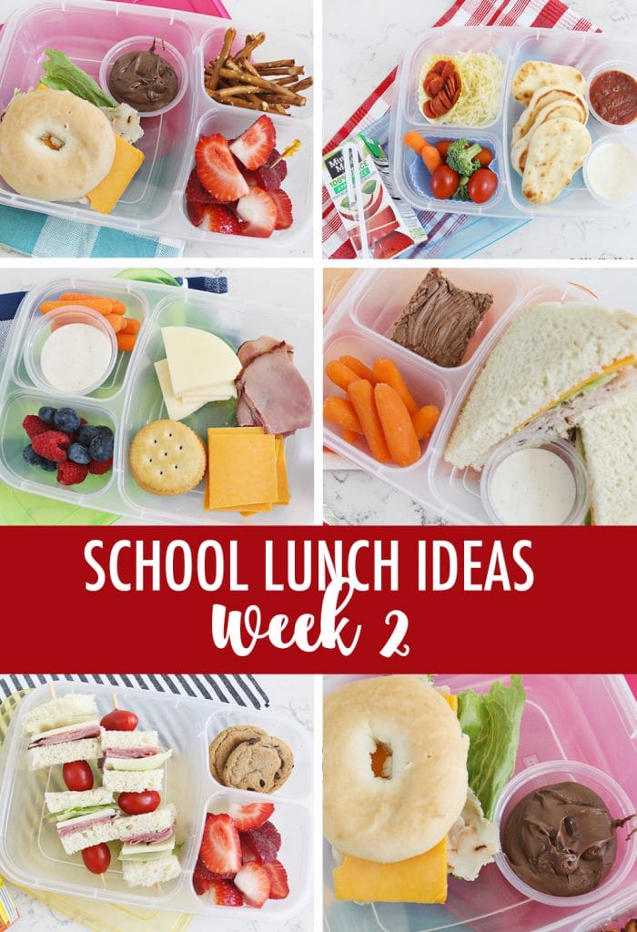 Lunch Ideas for School Week 4 - The Crafting Chicks