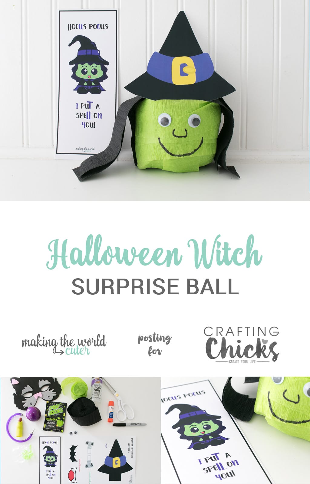 Halloween Witch Surprise Ball