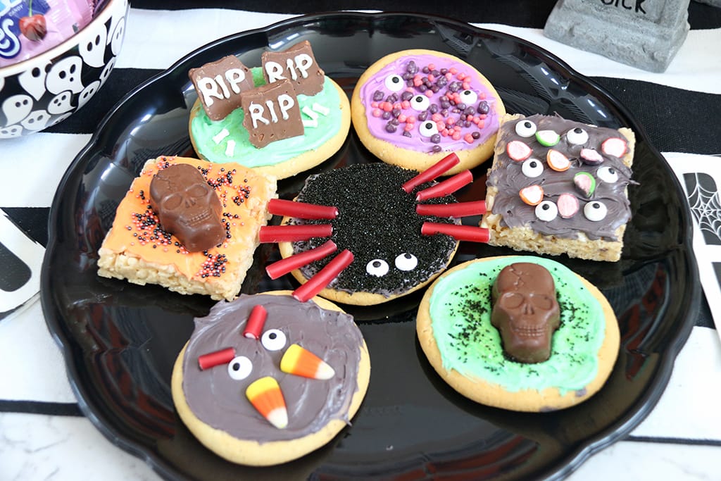 Decorated Monster cookies 