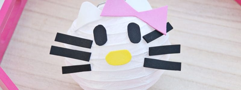 Hello Kitty DIY Paper Lantern for party decor