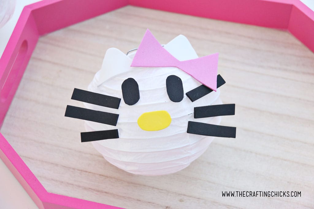 Hello Kitty DIY Paper Lantern for party decor