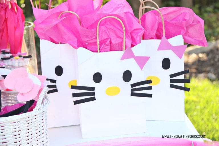 Hello Kitty DIY Gift Bags