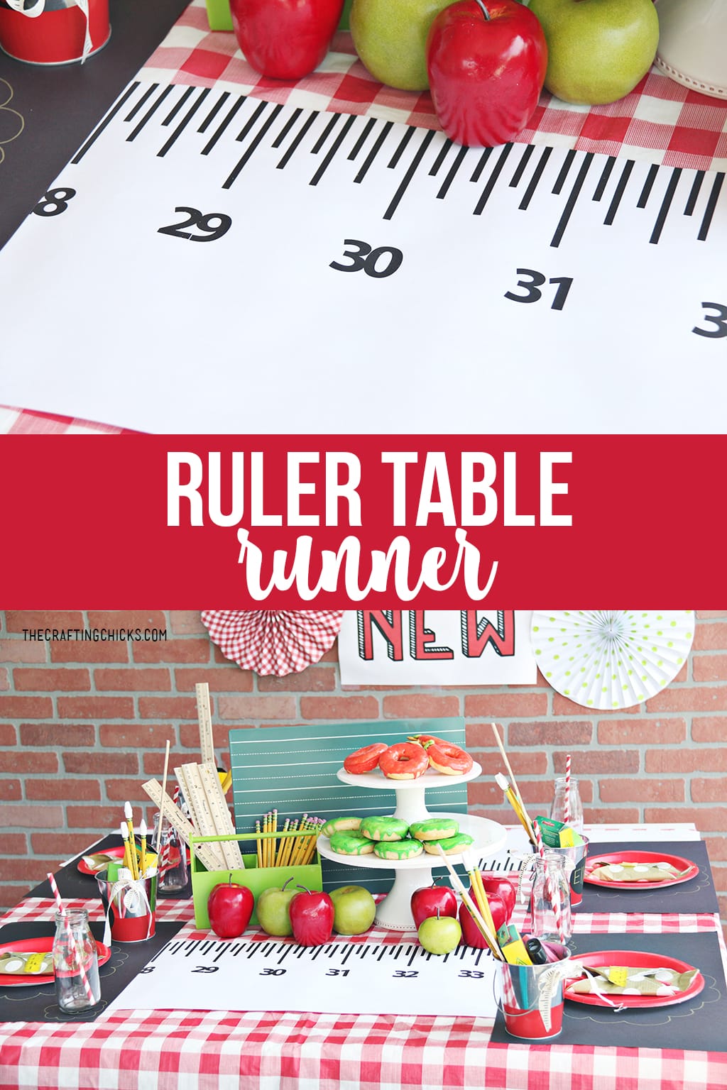 Ruler Table Runner