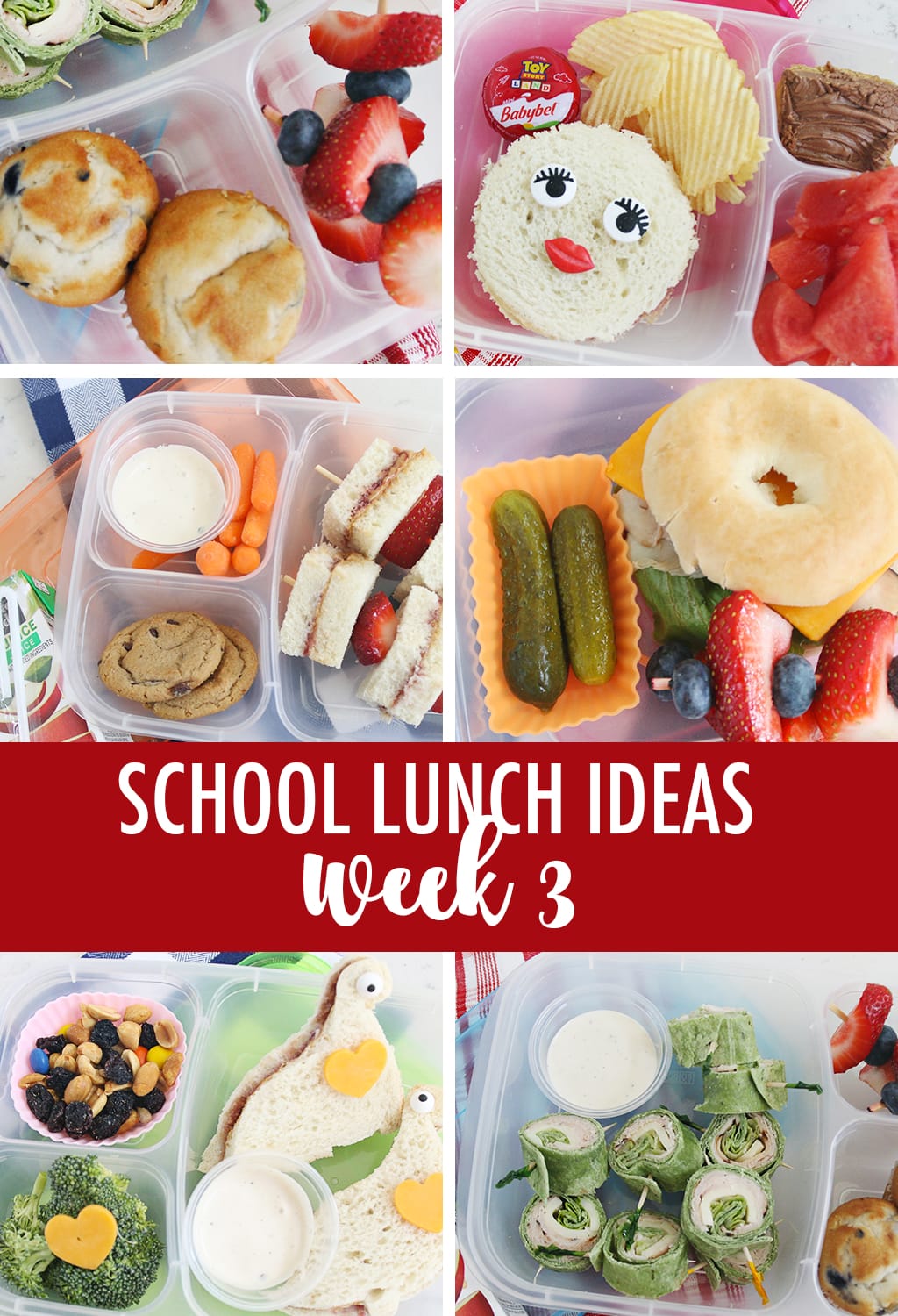 Lunch Ideas for School Week 3