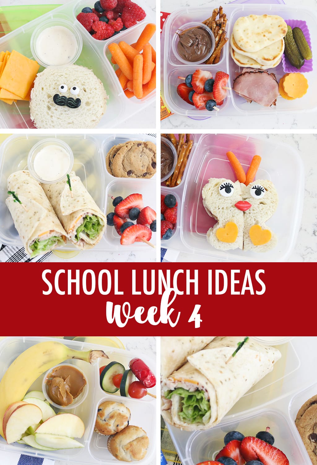 Lunch Ideas for School Week 4