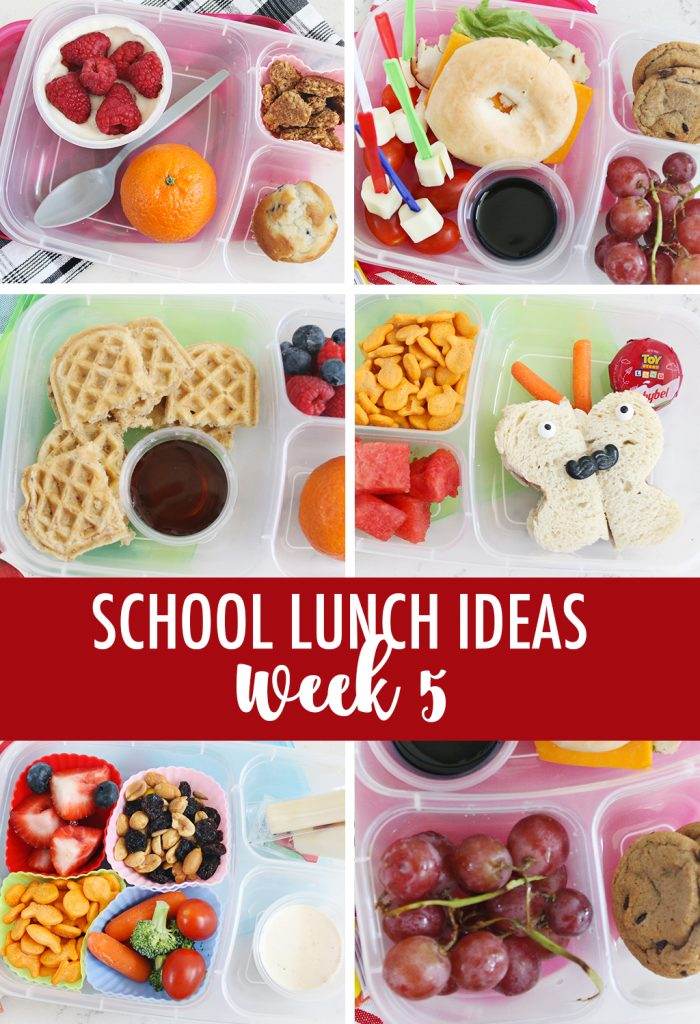 Lunch Ideas for School Week 5 - The Crafting Chicks