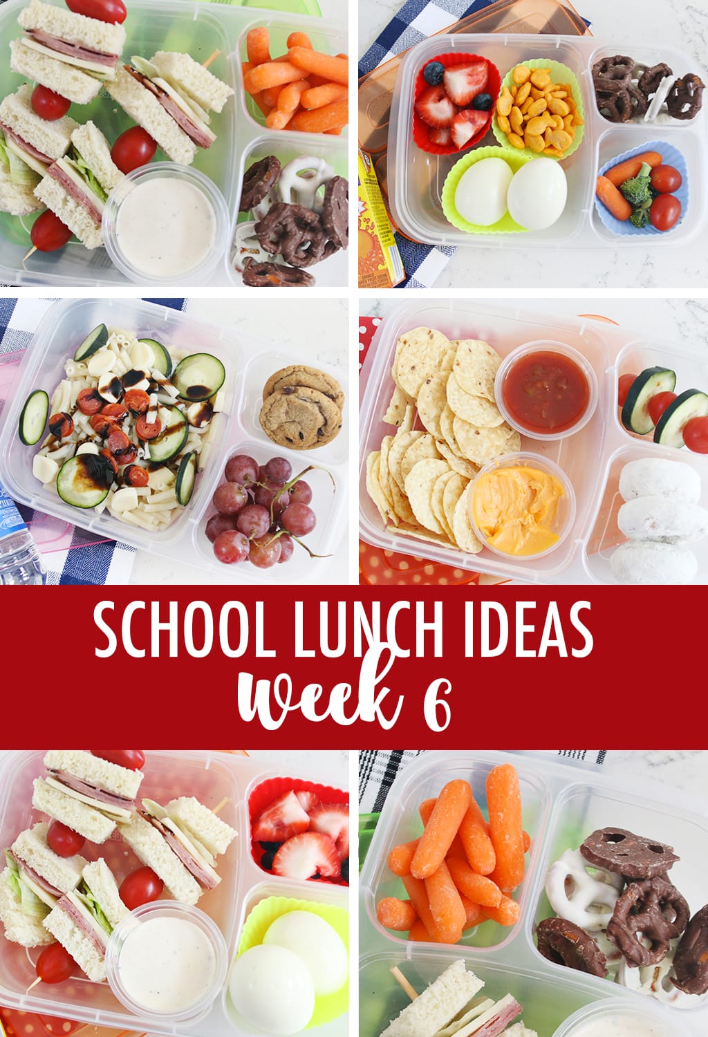 School Lunch Ideas Week 6