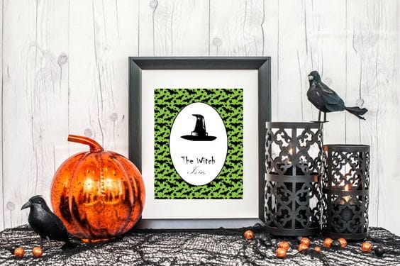 Witchy Party Printable Decor