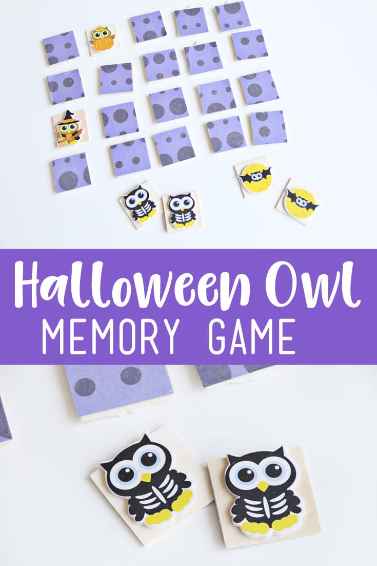 Halloween Owl Memory Game