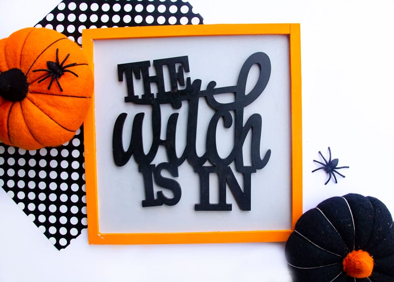DIY Witch Sign Tutorial