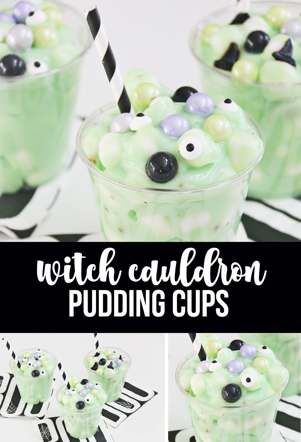 Bubbly Witch Cauldron Dessert