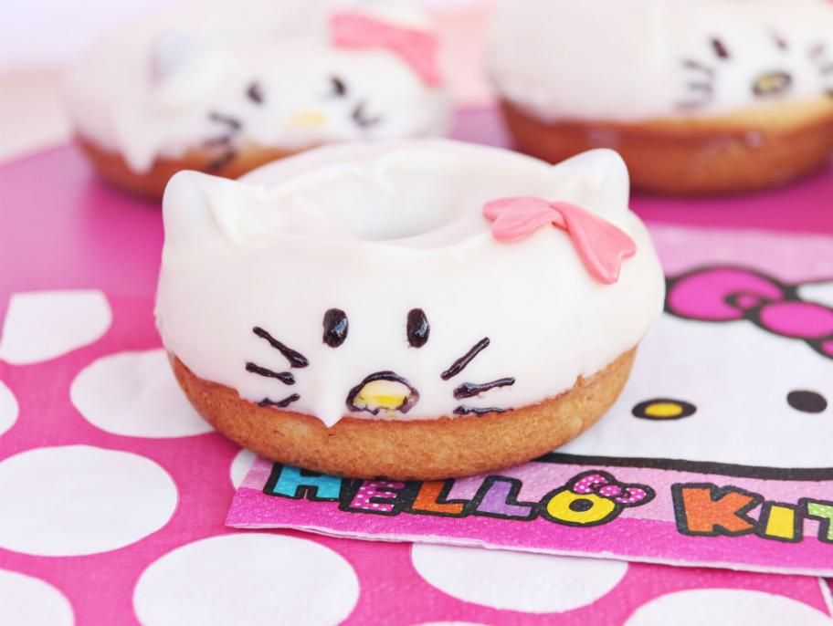 Hello Kitty Cake Donuts