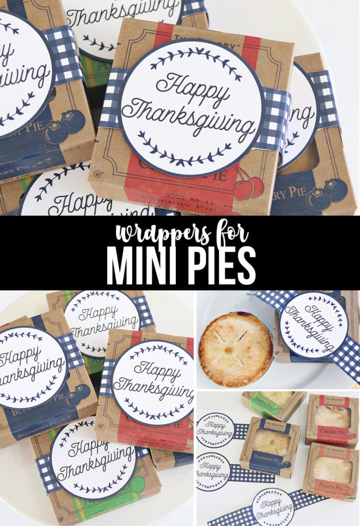 Wrappers for Mini Pies