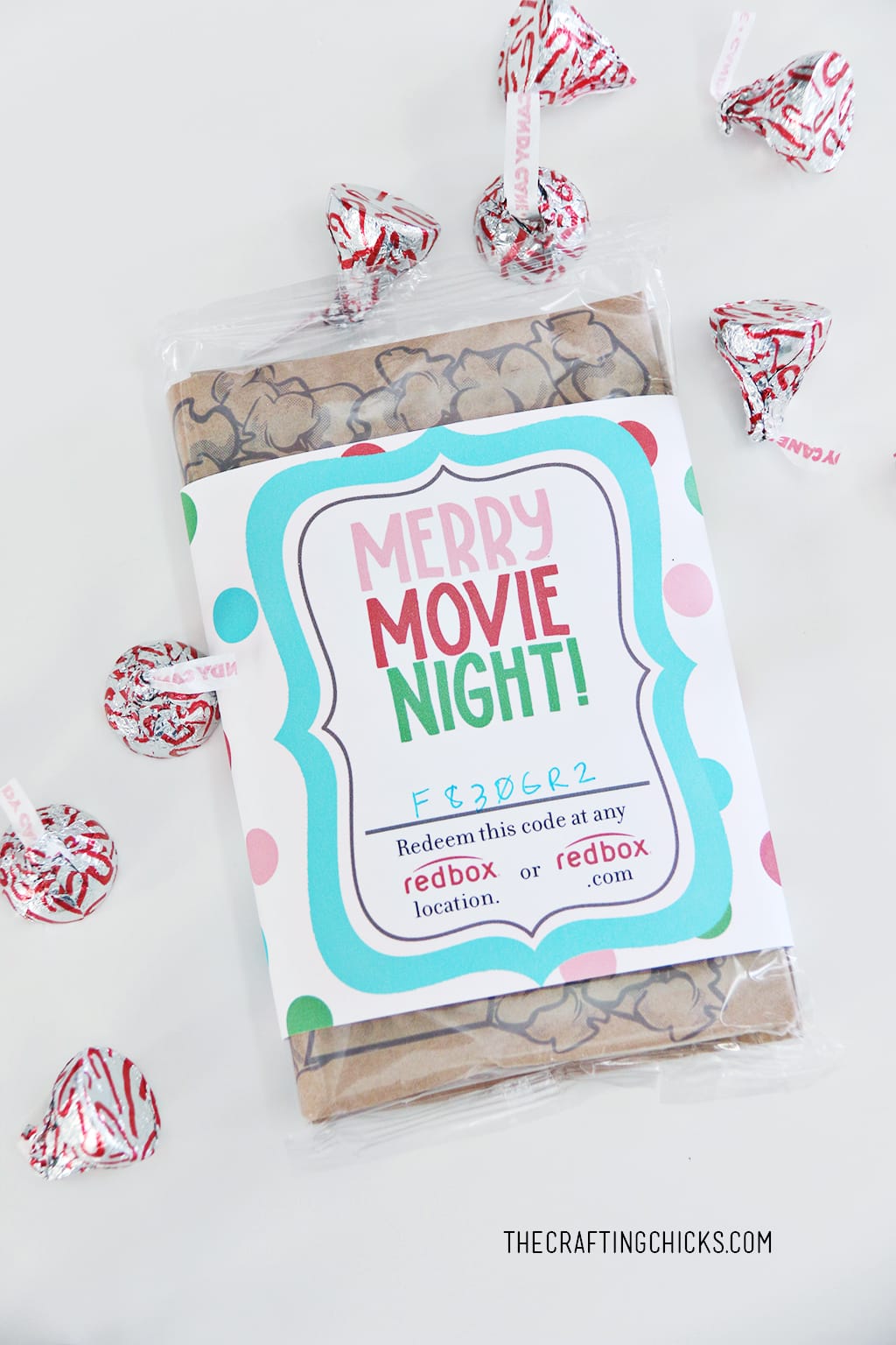 Merry Movie Night Redbox gift idea