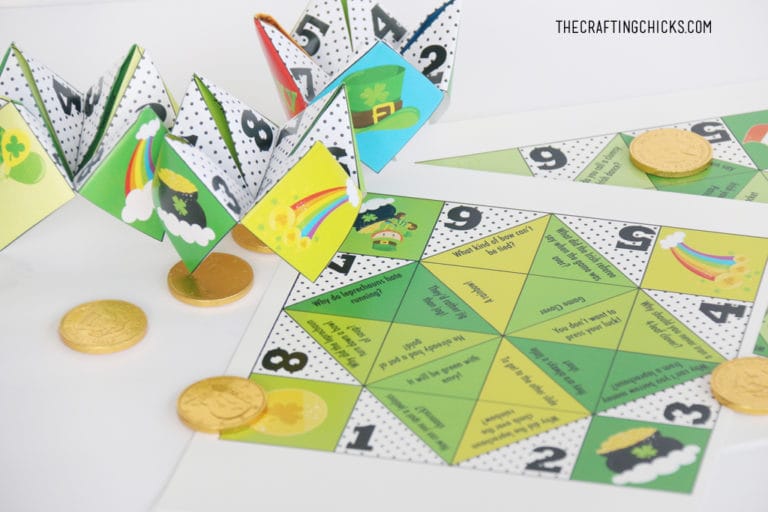Silly St. Patrick’s Day Cootie Catchers