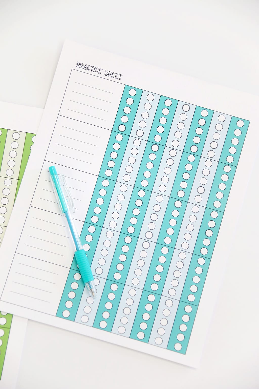 Free Printable Practice Sheets for Kids