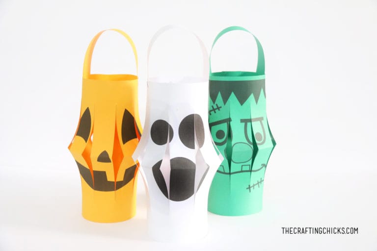 Halloween Paper Lantern Printables