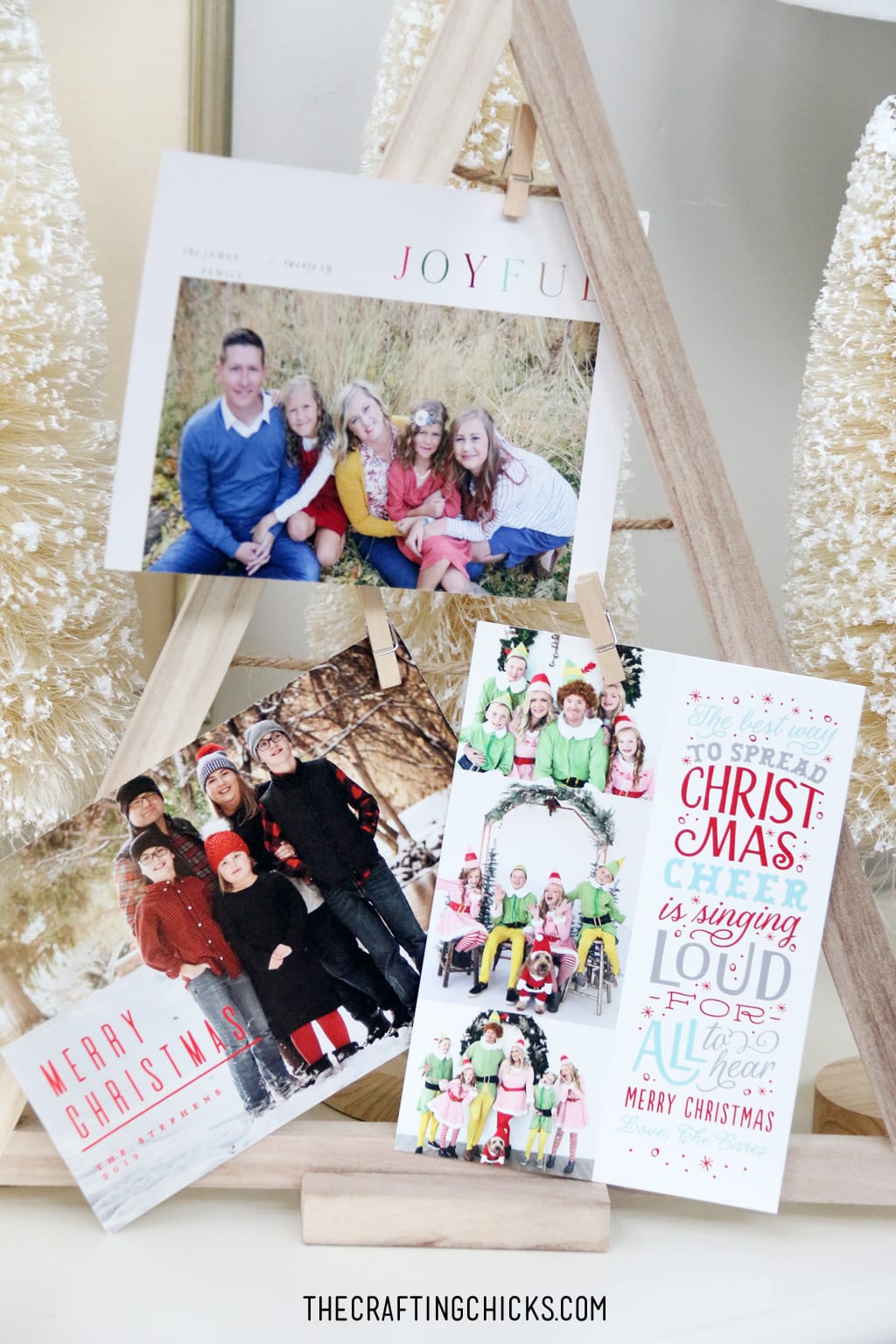 There is a festive Christmas Card option for every style. And  you can personalize by changing greetings, colors and fonts so you are sure you love what you choose! 