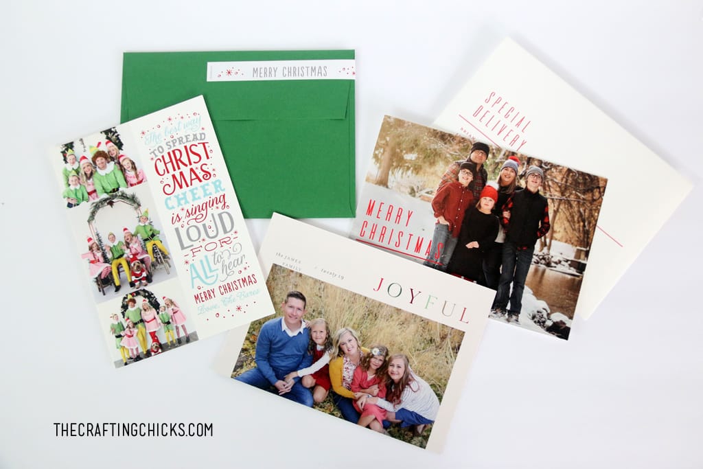 Christmas cards are a great way to keep in touch with family and friends.