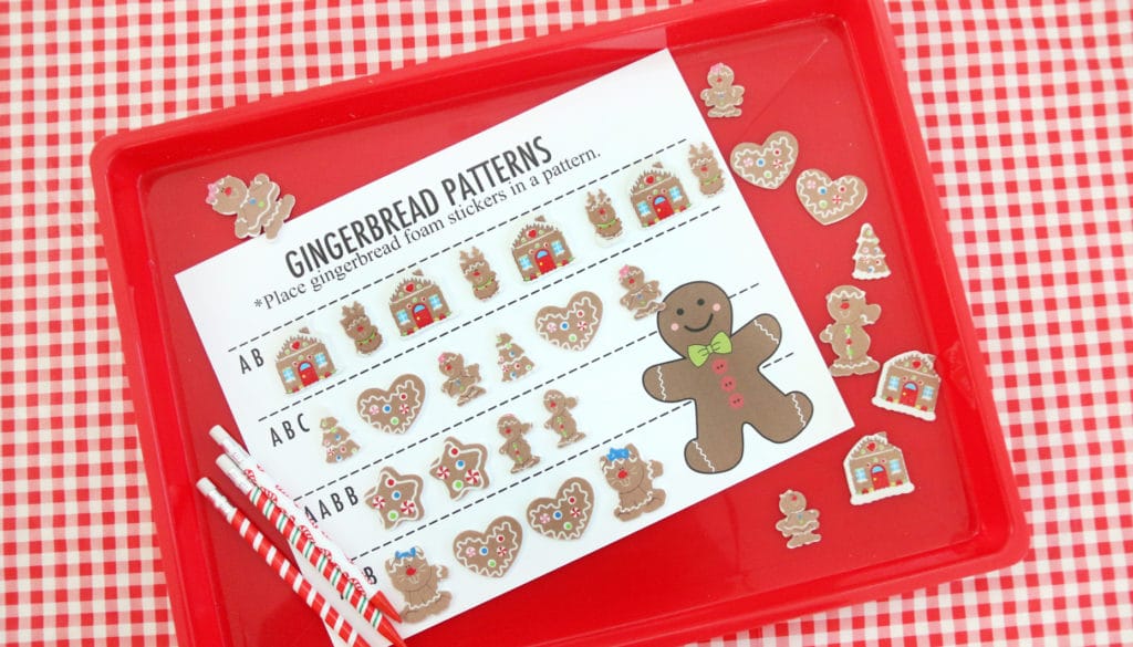 Gingerbread Pattern Activity