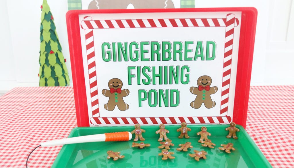 Gingerbread Man Fishing Game