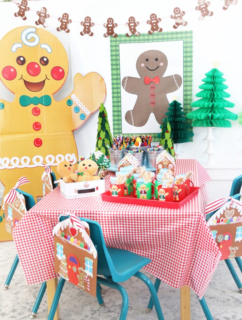 Gingerbread Man Classroom Party
