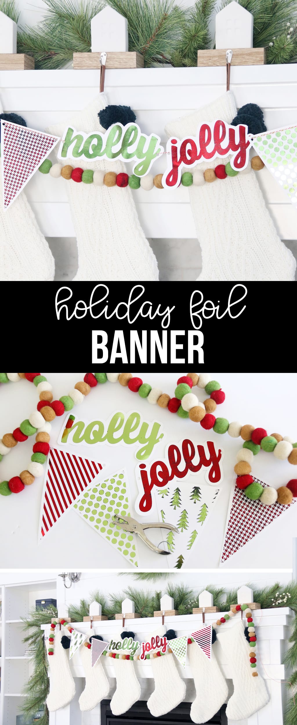 Holiday Foil Banner