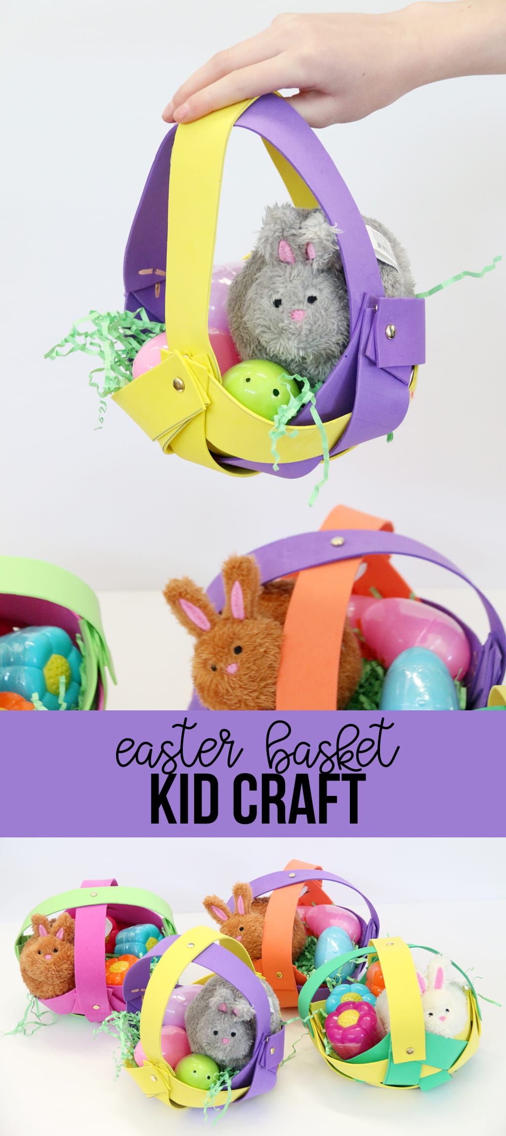 Easter Basket having kids craft