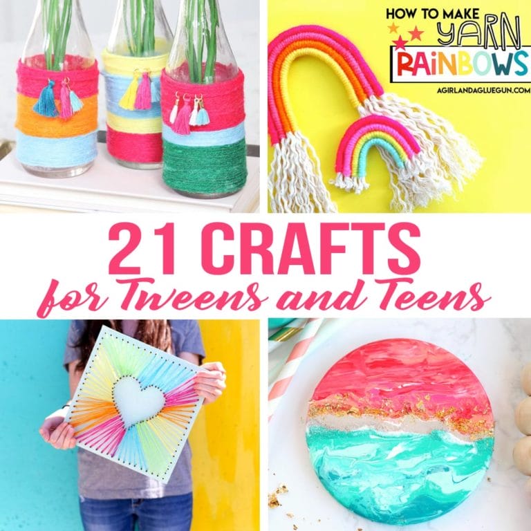 21 Crafts for Teens and Tweens