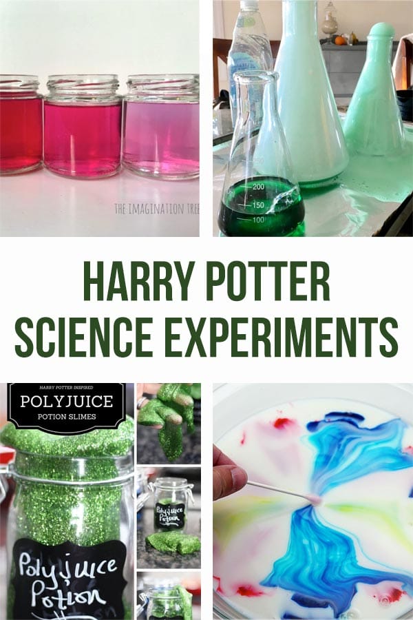 harry potter science experiments