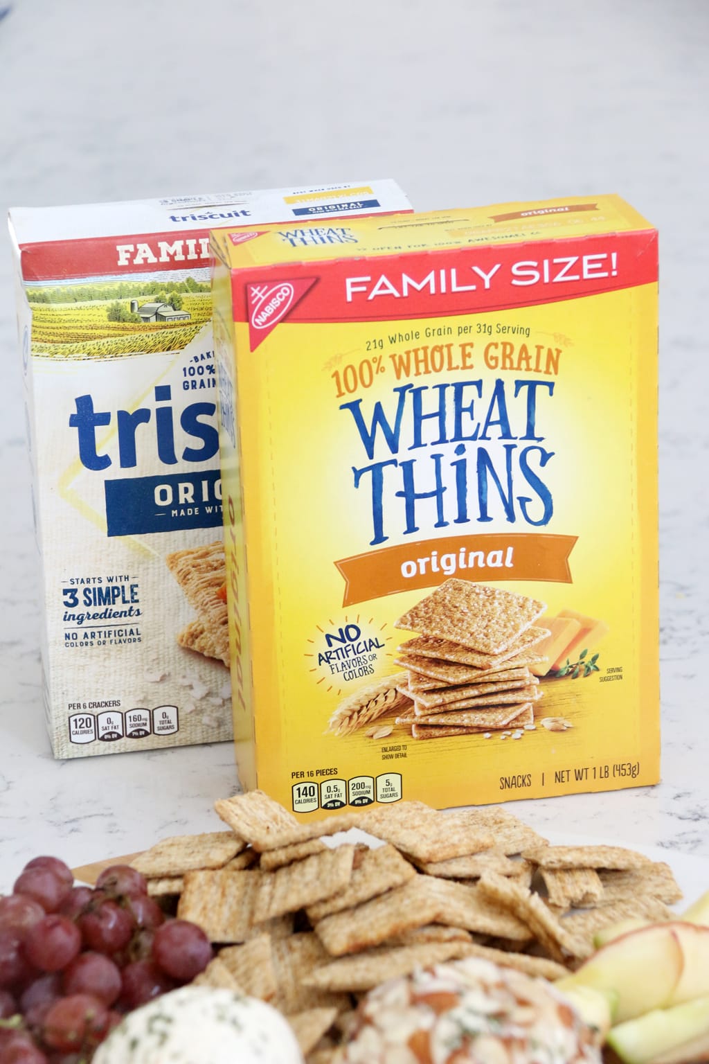 Family Sized Wheat Thin Crackers