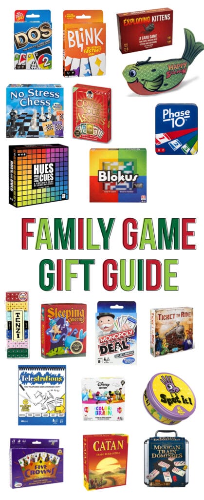 Family Games Gift Guide - The Crafting Chicks