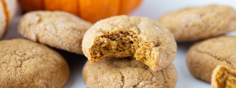 Soft and Chewy Pumpkin Molasses Cookies