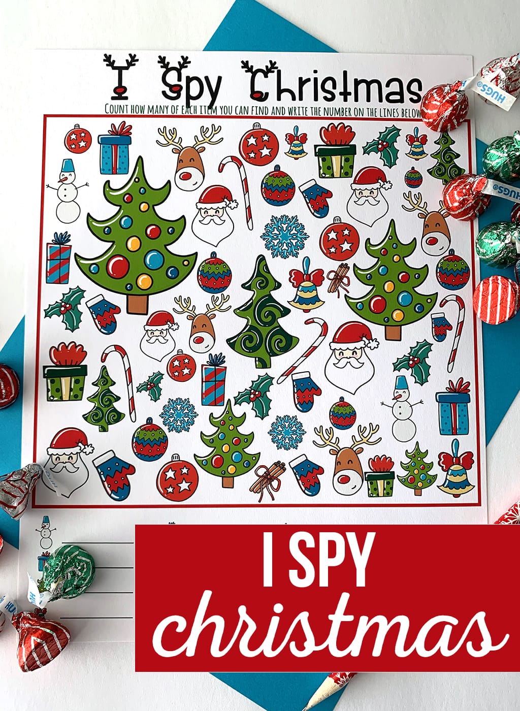 Christmas I-Spy Printable Game