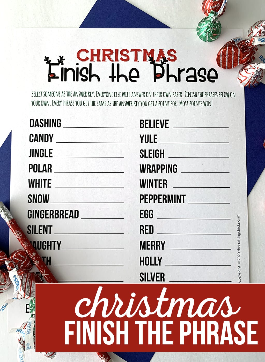 Christmas Finish the Phrase
