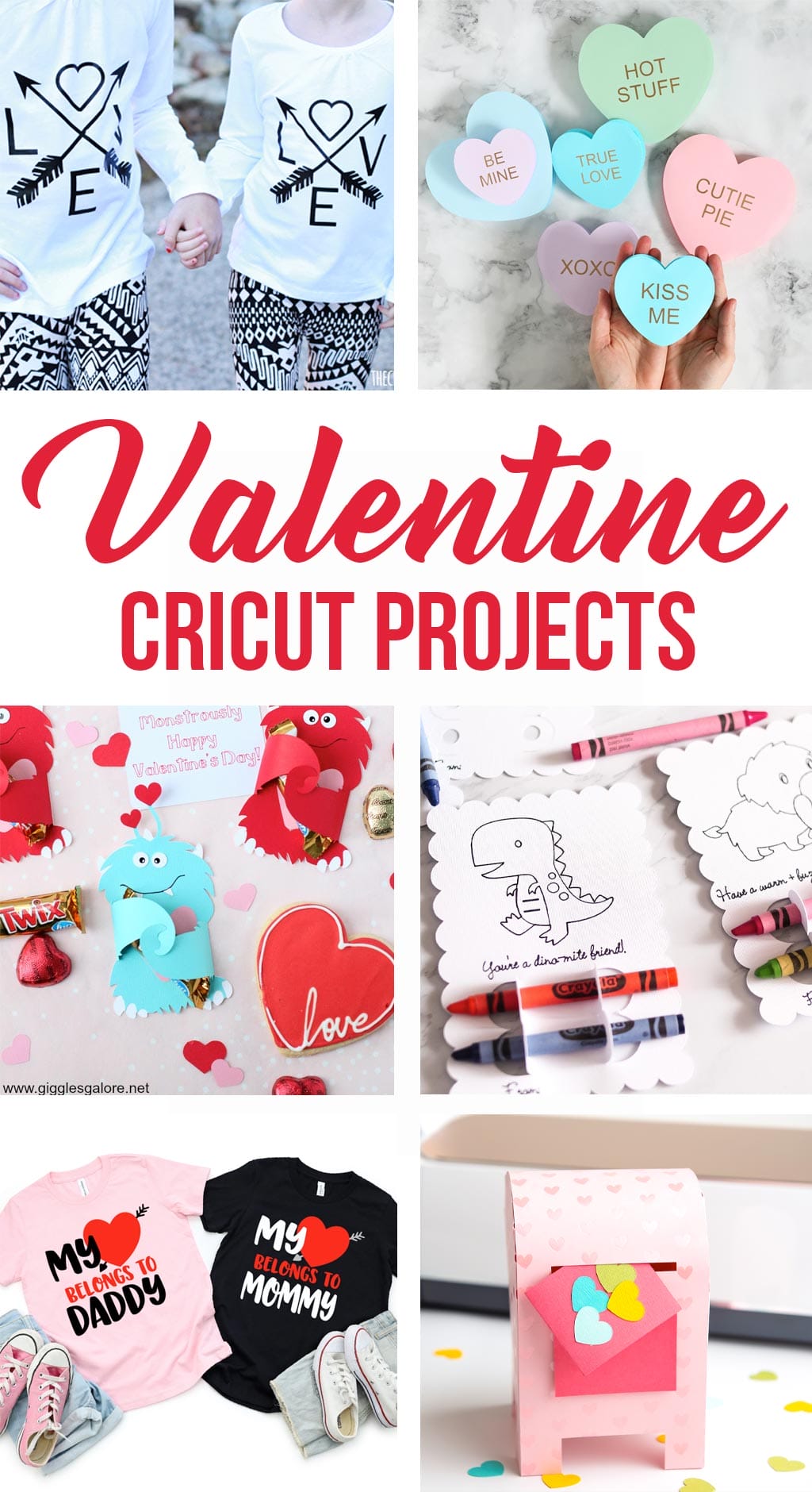 valentine cricut projects