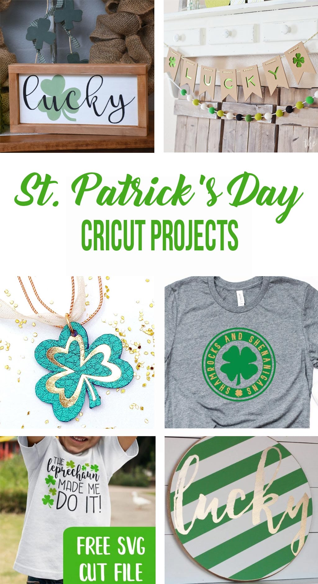 St. Patrick's Day Cricut Projects