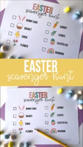 Easter Scavenger Hunt Printable - The Crafting Chicks