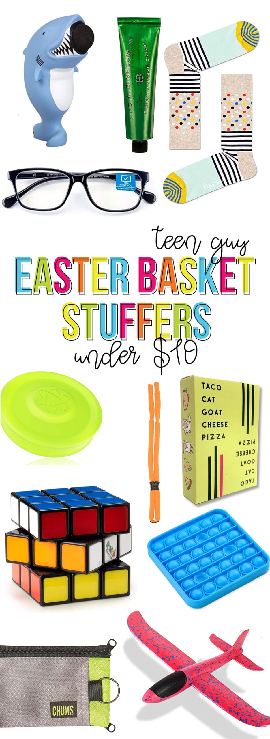 Teen Guy Easter Basket Stuffers Under $10 - The Crafting Chicks