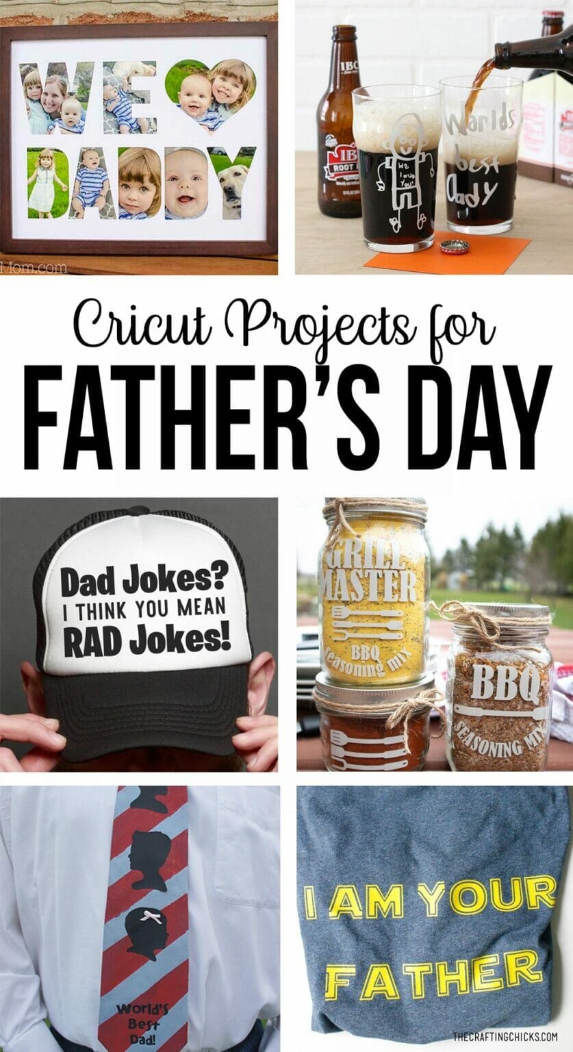 Cricut Projects for Father's Day - The Crafting Chicks