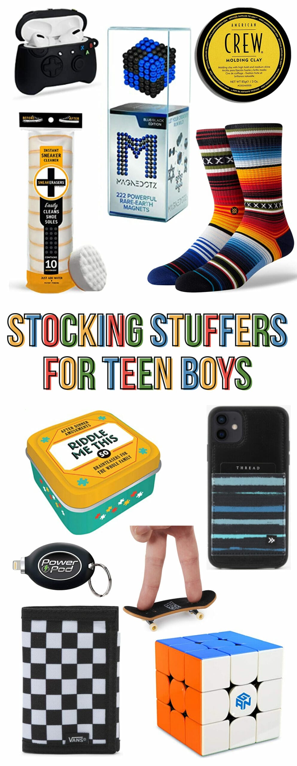 Stocking Stuffer Gift Guide For Teen Boys - The Crafting Chicks