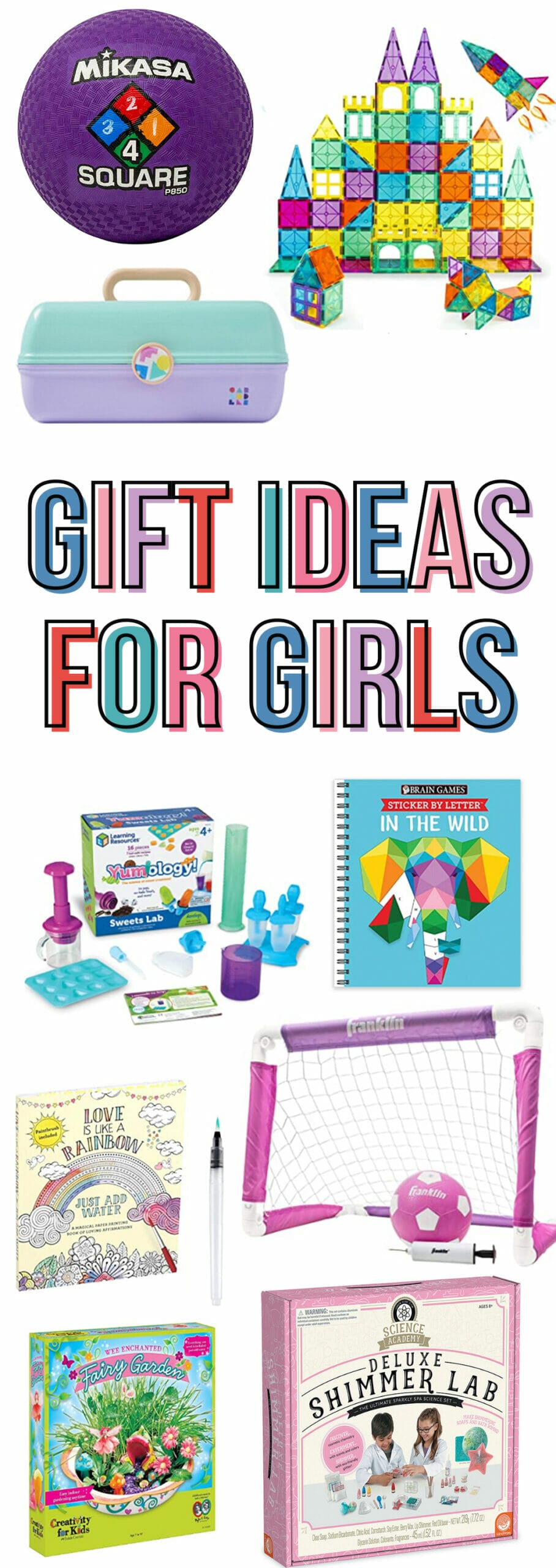 Gift Guide for Girls Age 7-12 - The Crafting Chicks